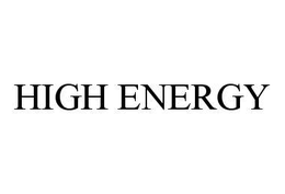 HIGH ENERGY trademark