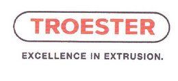 TROESTER EXCELLENCE IN EXTRUSION. trademark