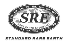 SRE RARE EARTH SPECIALISTS STANDARD RARE EARTH, LA, CE, PR, ND, SM, EU, Y, GD, ER, TB, DY, HO, TM, YB. LU, SC, PO trademark