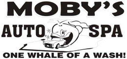 MOBY'S AUTO SPA ONE WHALE OF A WASH! trademark