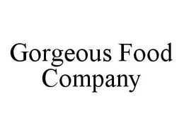 GORGEOUS FOOD COMPANY trademark