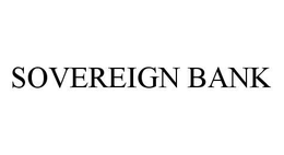 SOVEREIGN BANK trademark