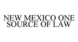 NEW MEXICO ONE SOURCE OF LAW trademark