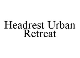 HEADREST URBAN RETREAT trademark