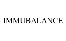 IMMUBALANCE trademark