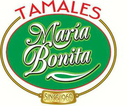TAMALES MARIA BONITA SINCE 1969 trademark