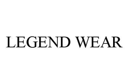 LEGEND WEAR trademark