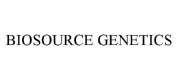 BIOSOURCE GENETICS trademark