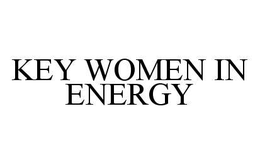 KEY WOMEN IN ENERGY trademark