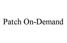 PATCH ON-DEMAND trademark