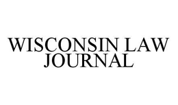 WISCONSIN LAW JOURNAL trademark
