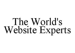 THE WORLD'S WEBSITE EXPERTS trademark
