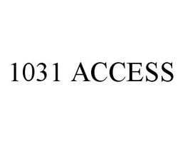 1031 ACCESS trademark