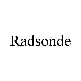 RADSONDE trademark