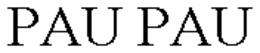 PAU PAU trademark