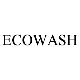 ECOWASH trademark