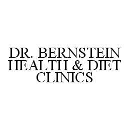DR. BERNSTEIN HEALTH & DIET CLINICS trademark
