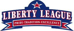 LIBERTY LEAGUE PRIDE TRADITION EXCELLENCE trademark