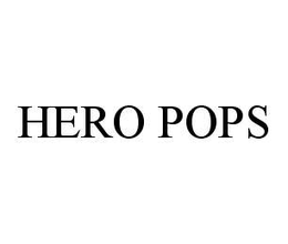 HERO POPS trademark