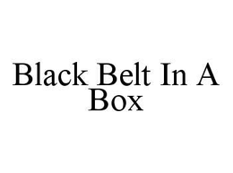 BLACK BELT IN A BOX trademark