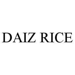 DAIZ RICE trademark