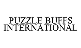 PUZZLE BUFFS INTERNATIONAL trademark