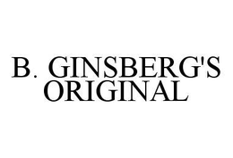 B. GINSBERG'S ORIGINAL trademark