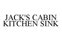 JACK'S CABIN KITCHEN SINK trademark