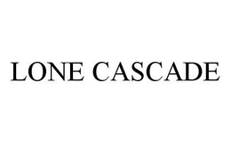 LONE CASCADE trademark