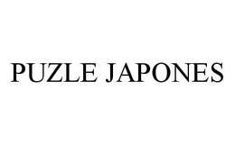 PUZLE JAPONES trademark