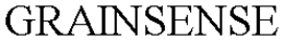 GRAINSENSE trademark
