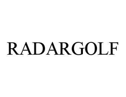 RADARGOLF trademark