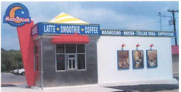 MOONDOLLARS SPECIALTY DRINKS, LATTE, SMOOTHIE, COFFEE, MOONCCINO, MOCHA, ITALIAN SODA, CAPPUCCINO trademark