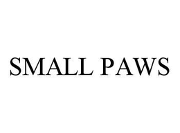 SMALL PAWS trademark