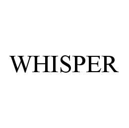 WHISPER trademark