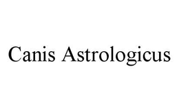 CANIS ASTROLOGICUS trademark