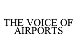 THE VOICE OF AIRPORTS trademark