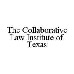 THE COLLABORATIVE LAW INSTITUTE OF TEXAS trademark