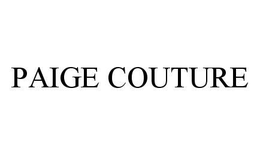 PAIGE COUTURE trademark