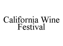 CALIFORNIA WINE FESTIVAL trademark