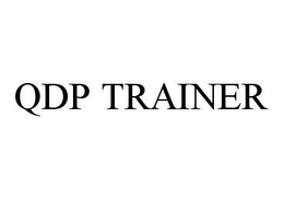 QDP TRAINER trademark