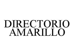 DIRECTORIO AMARILLO trademark