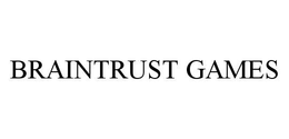 BRAINTRUST GAMES trademark