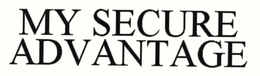 MY SECURE ADVANTAGE trademark