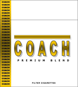 COACH PREMIUM BLEND FILTER CIGARETTES trademark