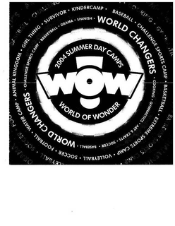 "WOW WORLD OF WONDER" trademark
