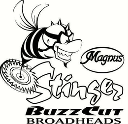 MAGNUS STINGER BUZZCUT BROADHEADS trademark