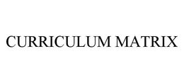 CURRICULUM MATRIX trademark