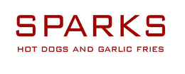 SPARKS HOT DOGS AND GARLIC FRIES trademark