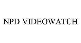 NPD VIDEOWATCH trademark